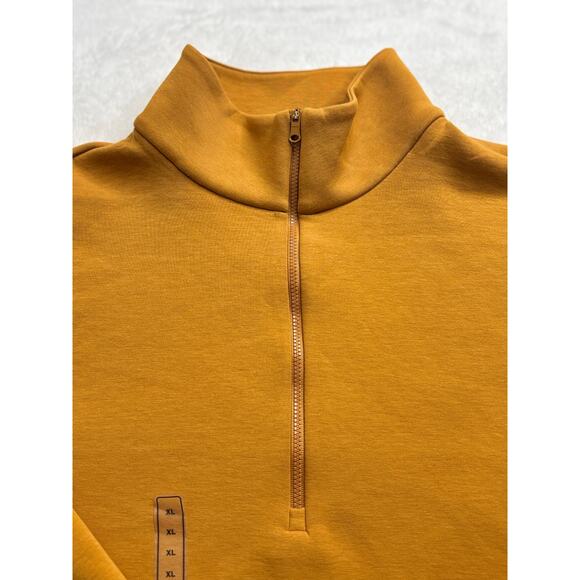 Calia Women’s XL Golden Warmth Scuba LS 1/4 Zip Pull Over NWTs - Picture 2 of 4